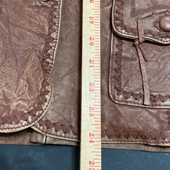 Scully Brown Leather Jacket; Size XXL - Picture 12 of 13